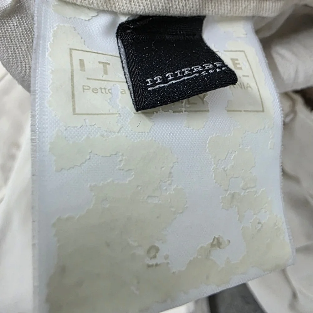 Vtg D&G‎ Dolce & Gabbana Beige Bootcut Flare Jeans Low Rise Designer Women's - Picture 4 of 8